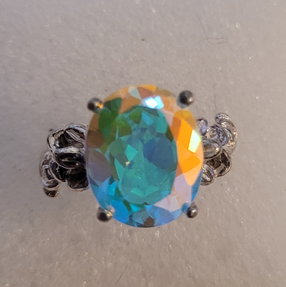 Iridescent "Rainbow " Ring - image 7